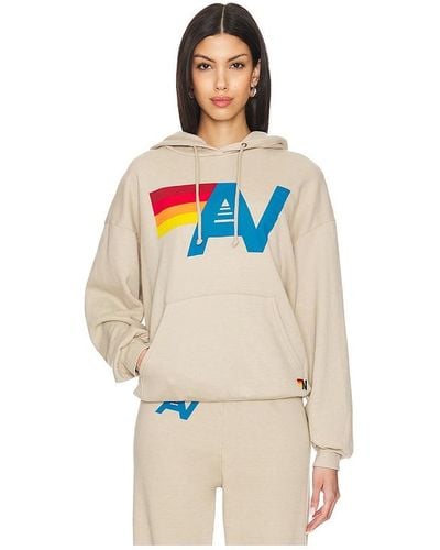 Aviator Nation HOODIE LOGO PULLOVER RELAXED - Mehrfarbig