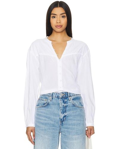 PAIGE Camisa marline - Blanco