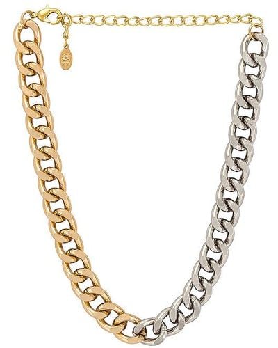 8 Other Reasons Benni Chain Necklace - Metallic