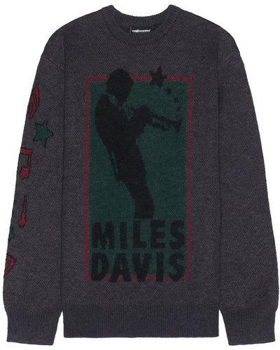 The Hundreds Miles Davis セーター - ブルー