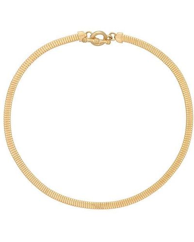 8 Other Reasons Tubular Chain Necklace - White
