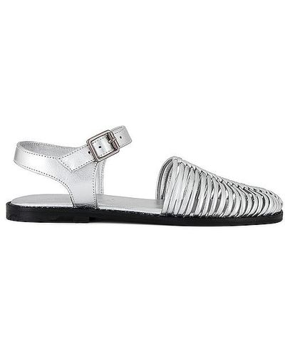 Free People Zapato plano frankie fisher - Blanco