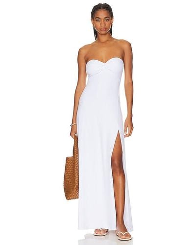Susana Monaco Twist Front Dress - White