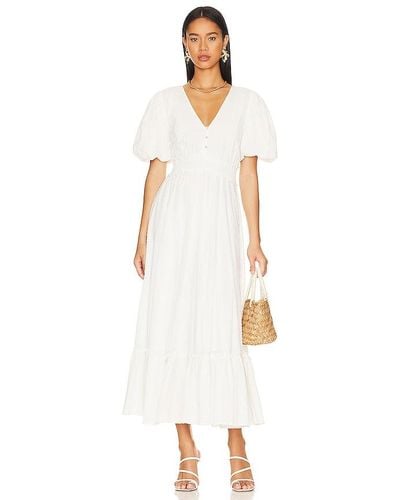 Cleobella Corah Ankle Dress - White