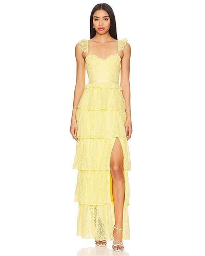 Tularosa Cantini Maxi Dress - Yellow