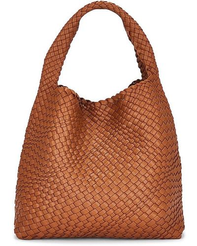 8 Other Reasons Weaved Tote - Brown