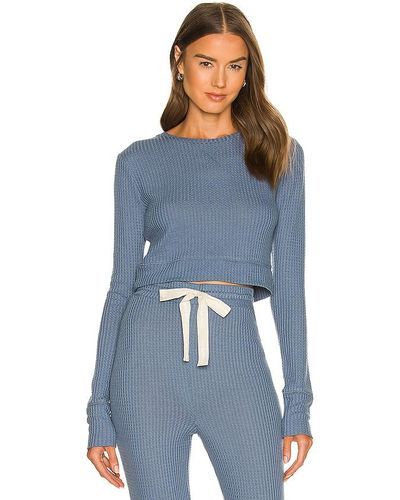 Privacy Please Charlotte Top - Blue
