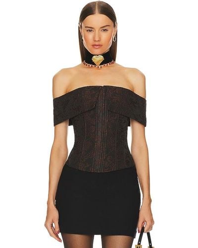LPA Amara corset top - Negro