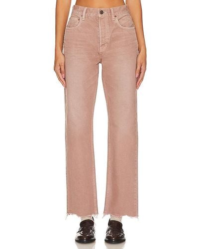 Moussy Emery Wide Straight - Natural
