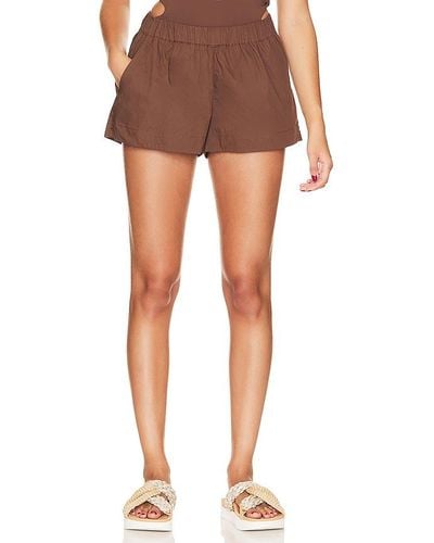 Faithfull The Brand Lorenso Short - Brown