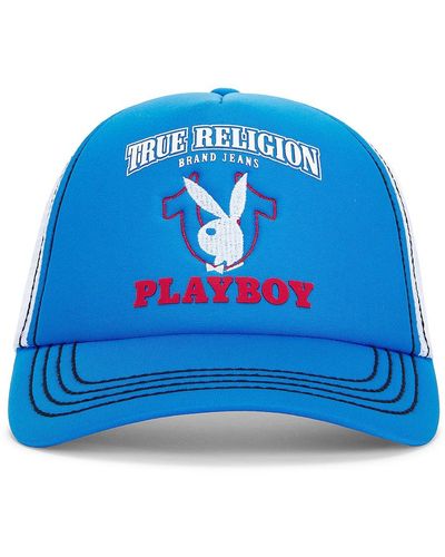 True Religion ハット - ブルー