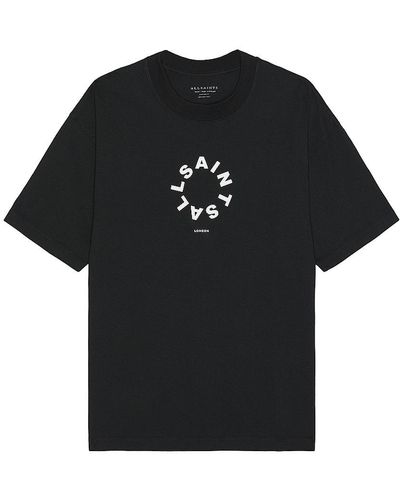 AllSaints Tierra Tシャツ - ブラック