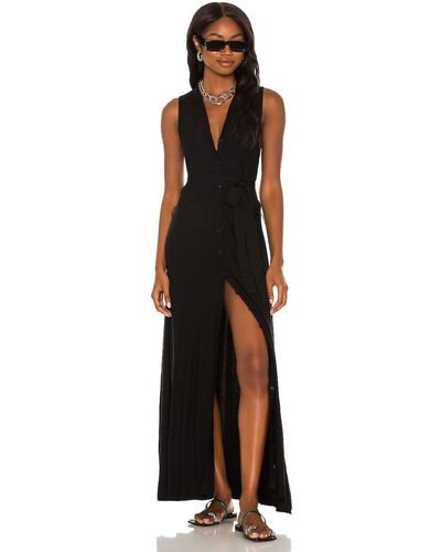 Devon Windsor Ophelia Midi Dress - Black