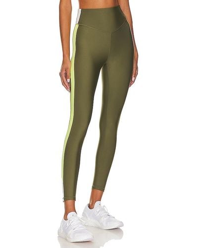 The Upside Beat 25in High Midi Pant - Green