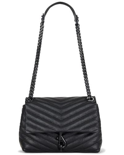 Rebecca Minkoff Edie Crossbody Bag - Black