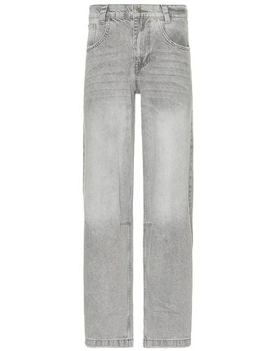 Jaded London Lowrise Colossus Jeans - Grey