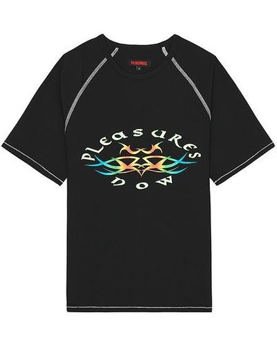 Pleasures Adventure Raglan Sport Shirt - Black