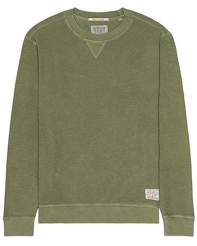 Scotch & Soda Garment Dyed Sweater - Green