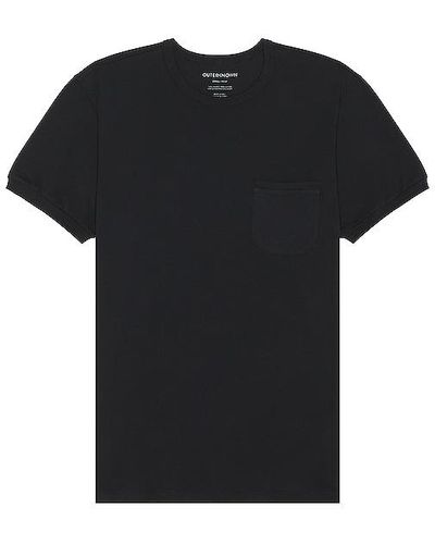 Outerknown Sojourn Pocket Tee - Noir