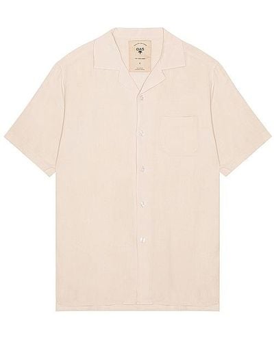 Oas Plain Shirt - Natural