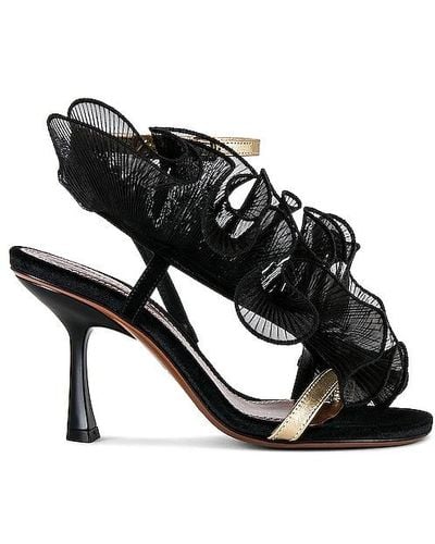 Zimmermann Loie Sandals - Black