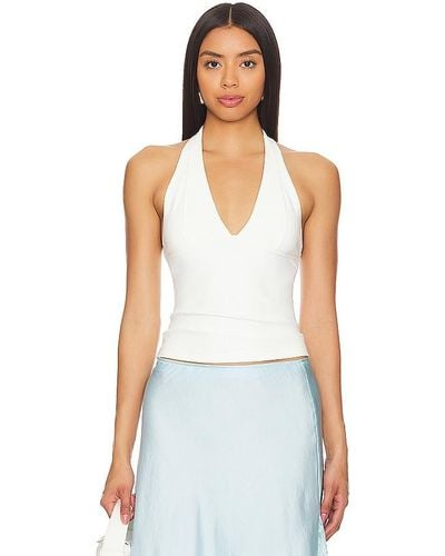 Free People X Intimately Fp Have It All Halter - White