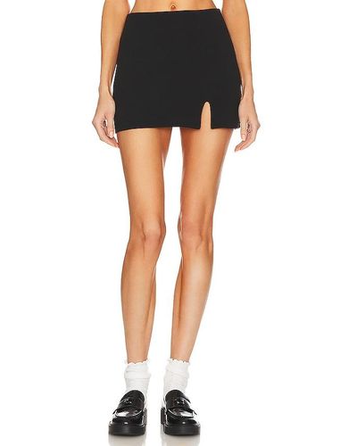 Skin Cora Mini Skirt - Black
