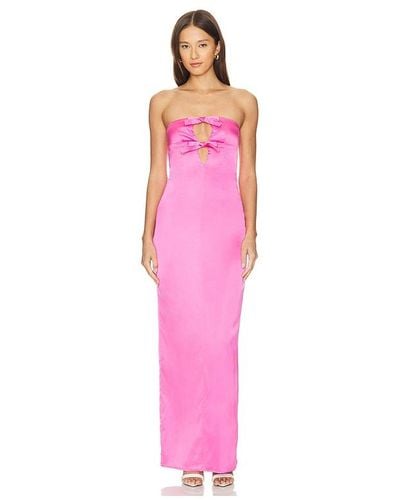 Lovers + Friends Graciela Gown - Pink