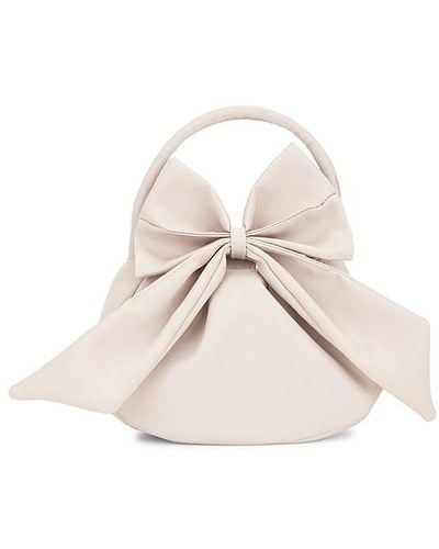 8 Other Reasons Bow Bag - White