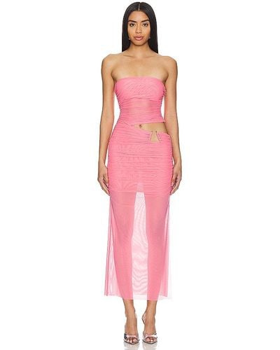 Bec & Bridge Bec + Bridge Iona Strapless Dress - Pink