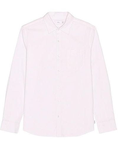 Onia Washed Oxford Long-sleeved Shirt - White