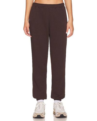 IVL COLLECTIVE French Terry Jogger - Brown