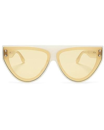 Isabel Marant Flat Top Sunglasses - Natural