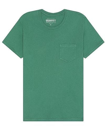 Outerknown Groovy Pocket Tee - Green