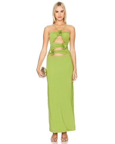 Maygel Coronel ROBE MAXI VERANERA - Vert