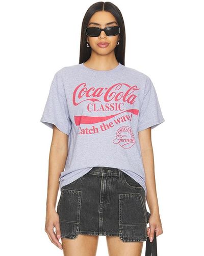 Junk Food T-SHIRT CATCH THE WAVE - Rouge