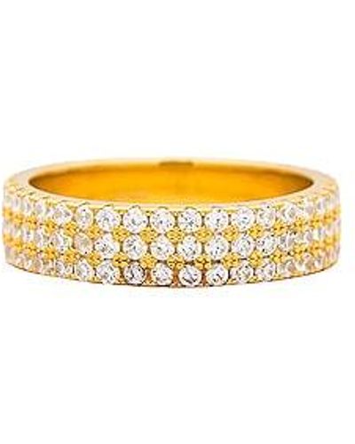 Shashi Shash Lara Ring - Metallic