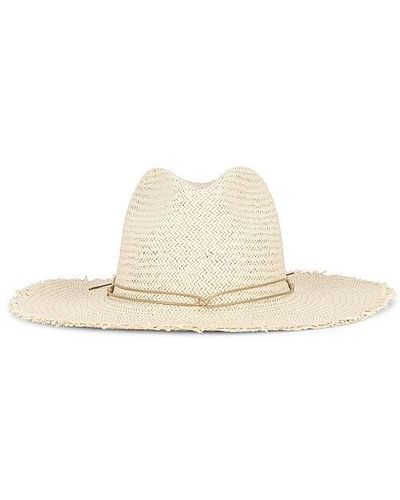 Hat Attack Sombrero fringer traveler continental - Blanco