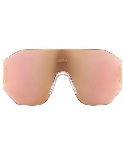 Versace Shield Sunglasses - White