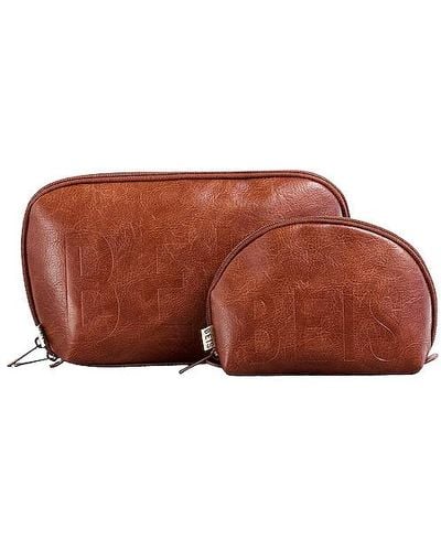 BEIS The Cosmetic Pouch Set. - Brown