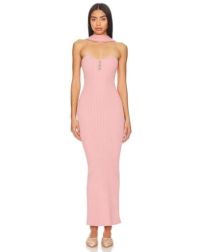 Nana Jacqueline Estelle Knit Dress - Pink