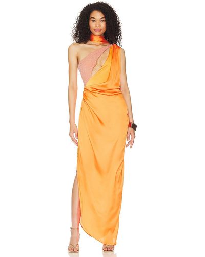 Baobab Asaka ドレス - オレンジ