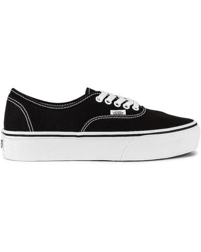 Vans Authentic Platform 2.0 プラットフォームスニーカー - ブラック