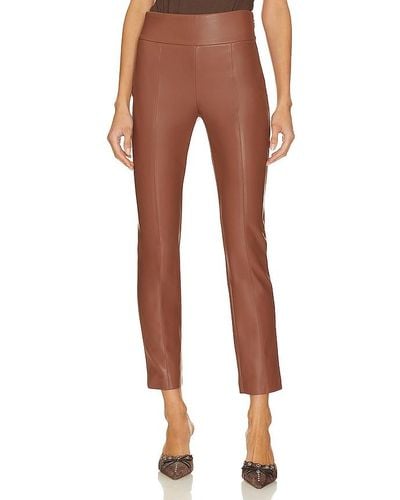 BCBGMAXAZRIA Leather Pant - Red