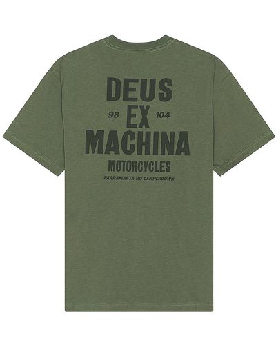 Deus Ex Machina Tシャツ - グリーン
