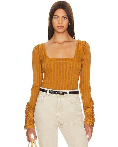 Free People Could I Love You More - Orange