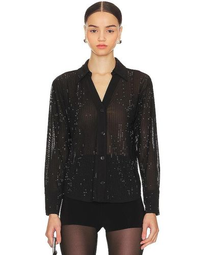 OW Collection Camisa opal - Negro