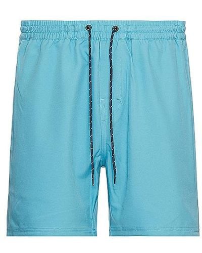 Outerknown Nomadic Volley Short - Blue