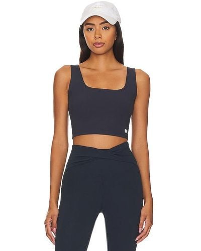 Eleven by Venus Williams Delight Cropped Tank - Blue