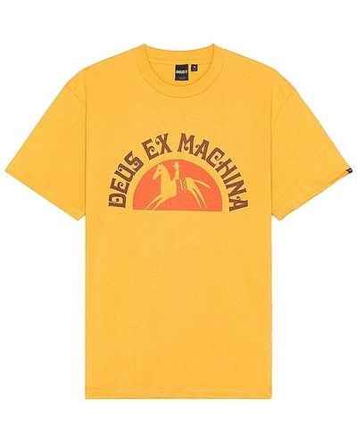 Deus Ex Machina Bareback Tee - Yellow
